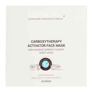Cliniccare Carboxytherapy Activ. Face mask 20 kpl