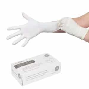 Nitrile gloves 100 pieces /box  White